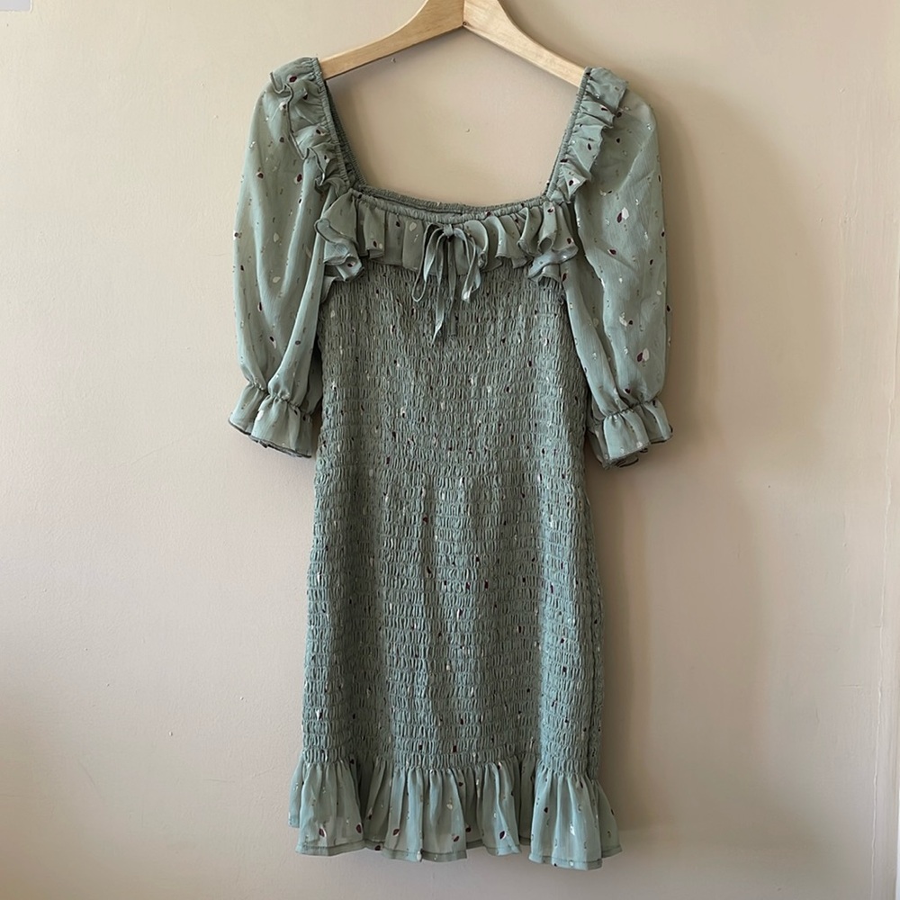 ROWA Olive Green Dress Size Medium